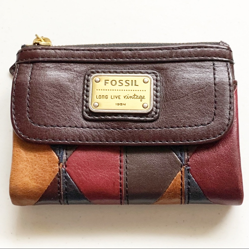 Fossil Emory Vintage 1954 Style Leather Wallet